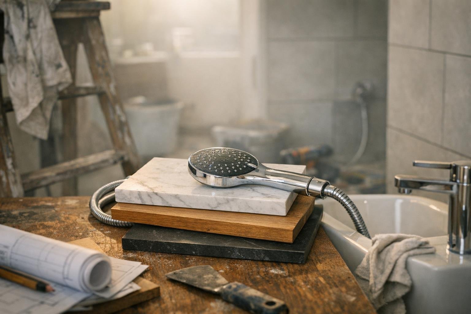Bathroom Demolition in Bathroom Renovation: Bathroom Demolition is the process of carefully removing and dismantling existing bathroom — visual guide