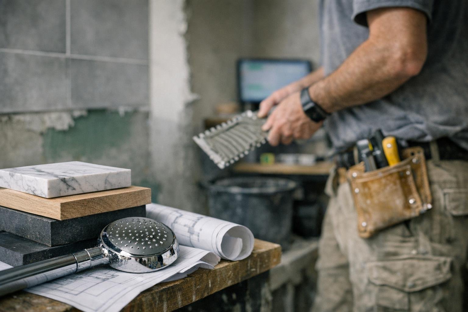 How Bathroom Plumbing Services applies to Bathroom Renovation services in Yarraville, Australia — practical illustration