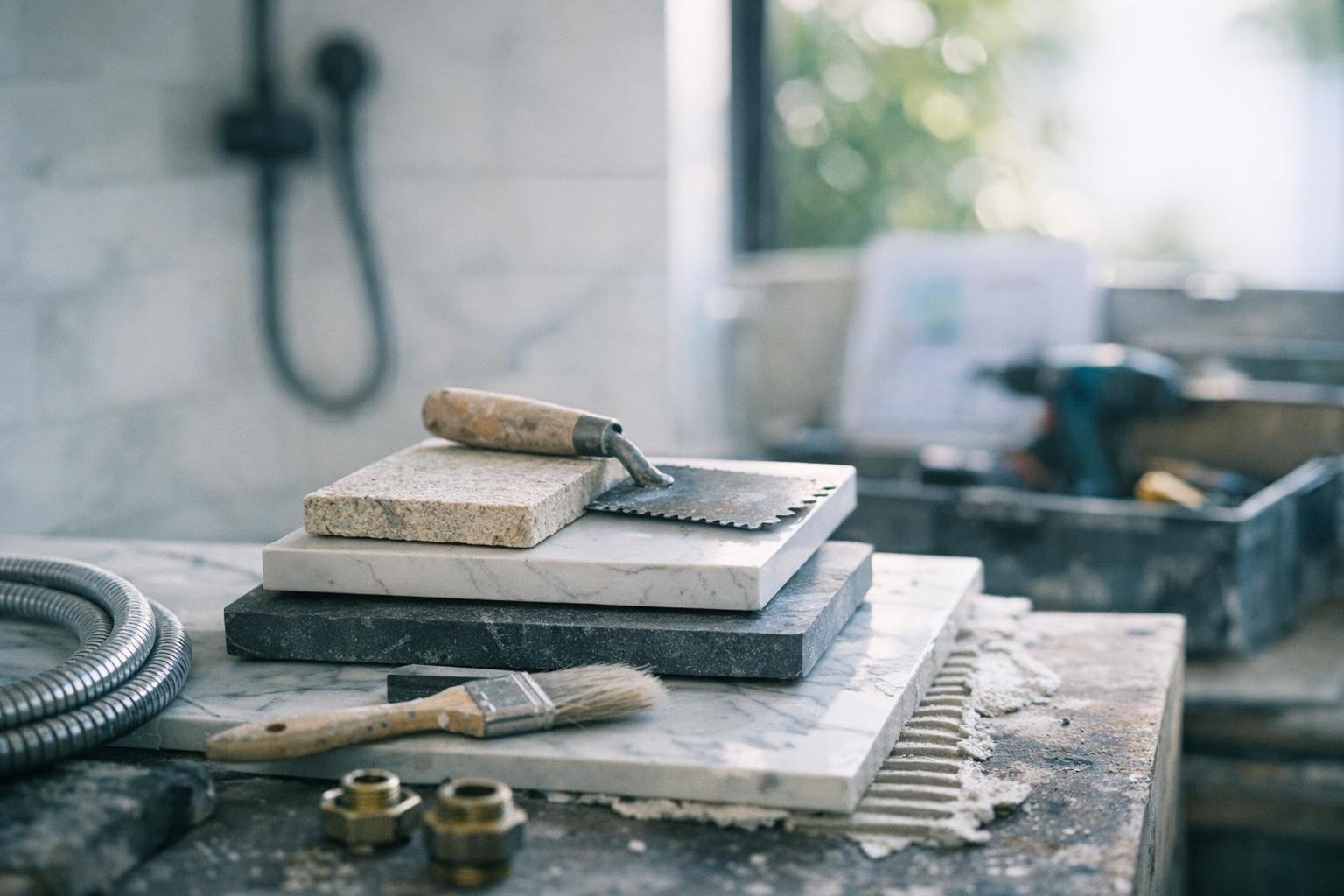 Bathroom Storage Solutions in Bathroom Renovation: Bathroom Storage Solutions are custom-designed systems and fixtures that maximize space efficien…