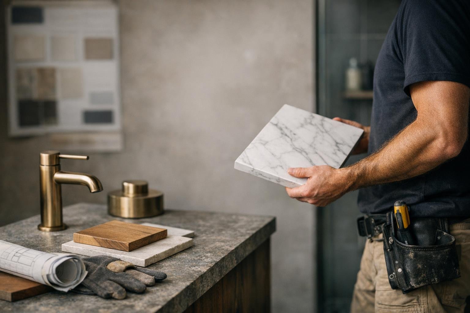 Custom Bathroom Joinery in Bathroom Renovation: Custom Bathroom Joinery is the design and construction of bespoke wooden cabinetry — visual guide