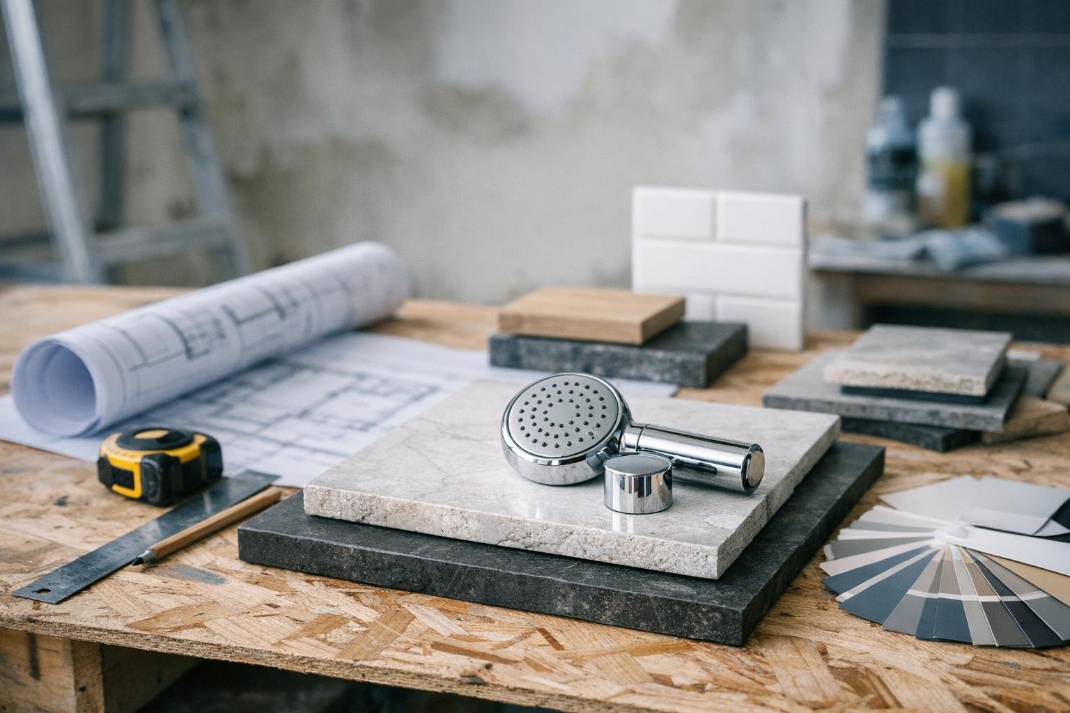 Grab Bars Installation in Bathroom Renovation: Grab Bars Installation is the process of securely mounting metal or plastic — visual guide