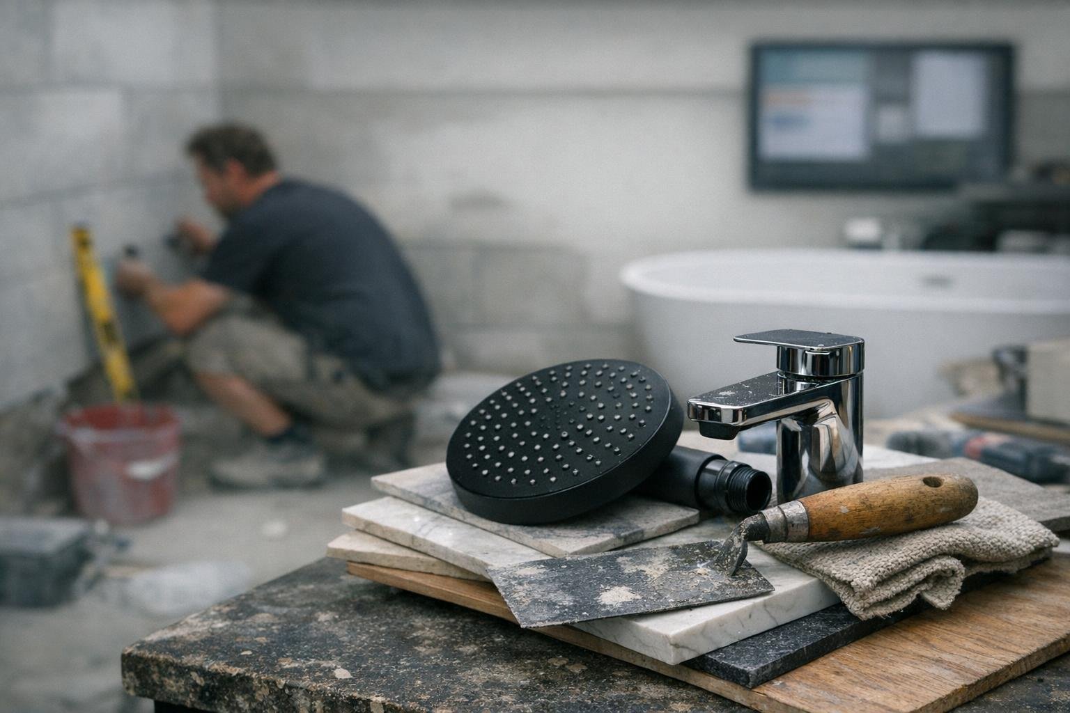 How Heated Towel Rails applies to Bathroom Renovation services in Yarraville, Australia — practical illustration