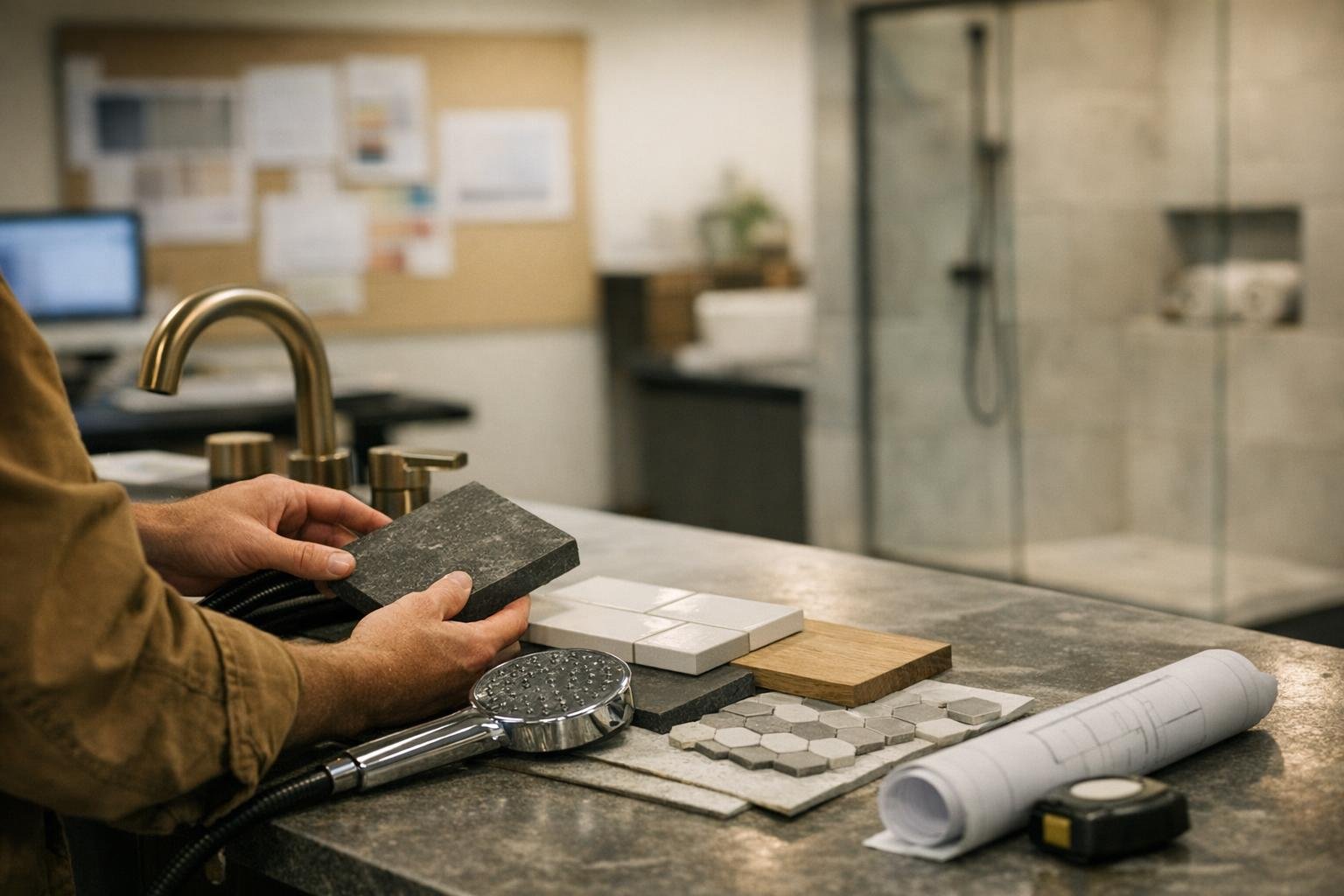 Non-Slip Flooring in Bathroom Renovation: Non-Slip Flooring is a bathroom surface treatment or material designed to reduce — visual guide