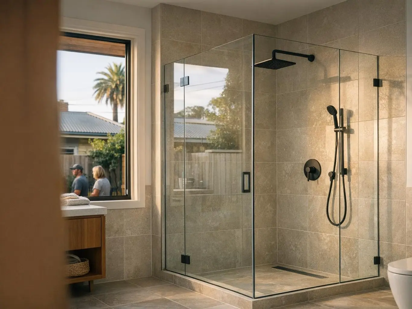 Heritage bathroom renovation in East Melbourne Victorian terrace with period-appropriate fixtures