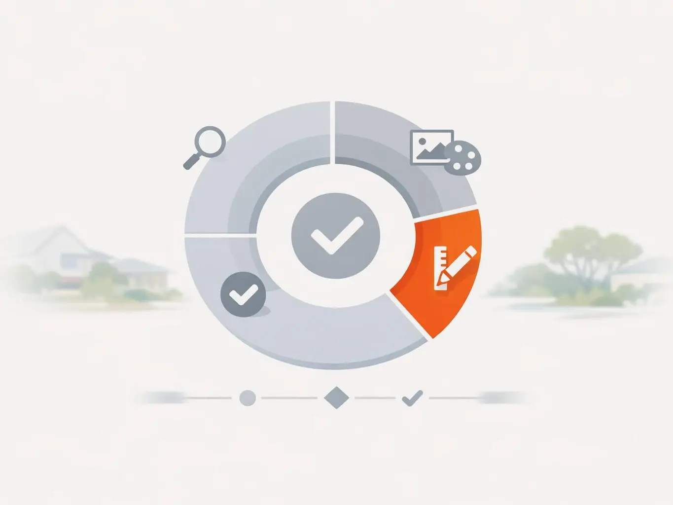 Accessible bathroom design with grab rails installed in Footscray home